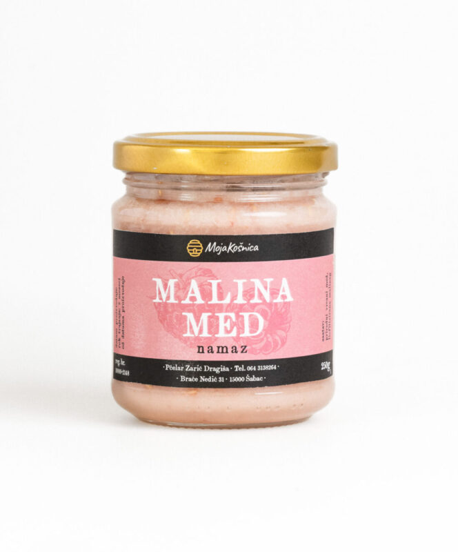 namaz od liofilizirane maline i meda