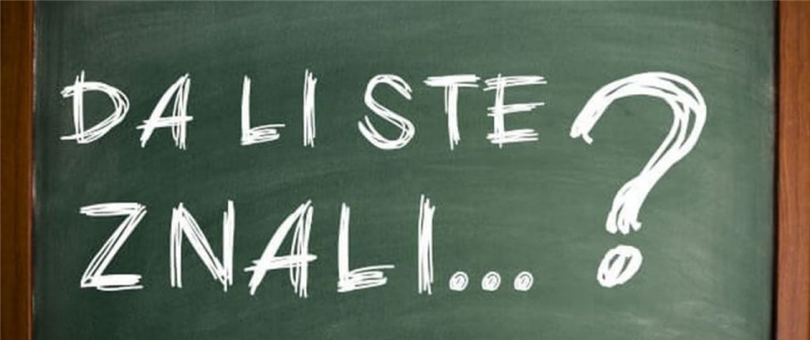 da li ste znali